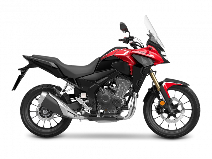 2022 Honda CB500X Grand Prix Red With Black Trim