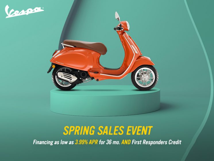 Vespa Spring Sale Event