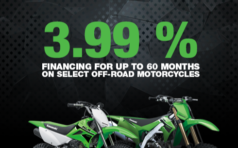 Promotion de financement de 3.99%